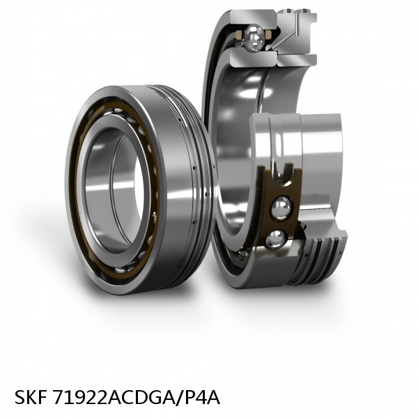 71922ACDGA/P4A SKF Super Precision,Super Precision Bearings,Super Precision Angular Contact,71900 Series,25 Degree Contact Angle