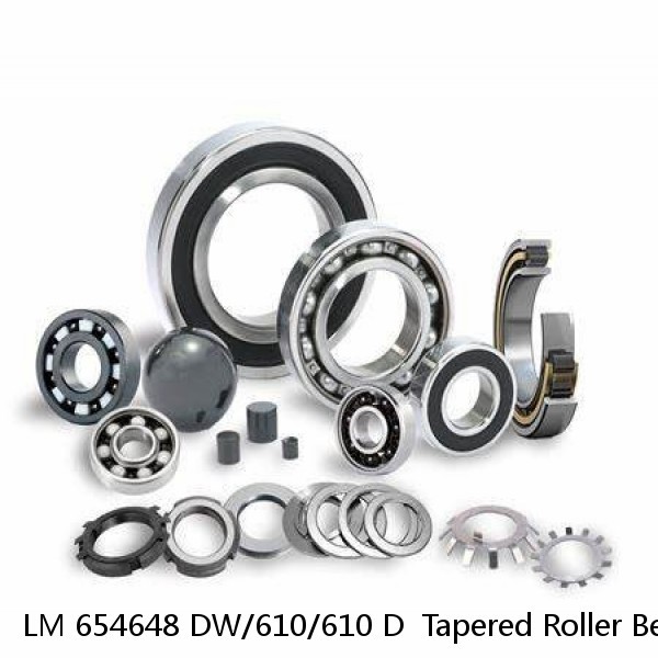 LM 654648 DW/610/610 D  Tapered Roller Bearing Assemblies