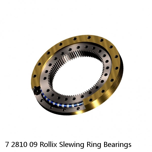 7 2810 09 Rollix Slewing Ring Bearings #1 image