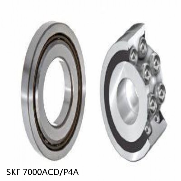 7000ACD/P4A SKF Super Precision,Super Precision Bearings,Super Precision Angular Contact,7000 Series,25 Degree Contact Angle #1 image