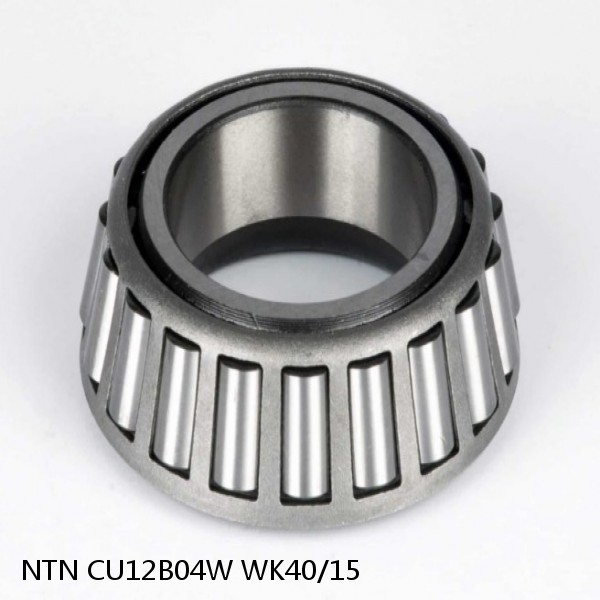 CU12B04W WK40/15 NTN Thrust Tapered Roller Bearing #1 image